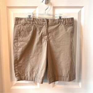 ⭐️ J. Crew Bermuda Shirts Khaki Color Size 8